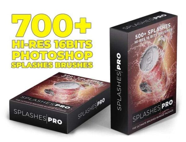 700+ Splashes Pro Brushes Bundle Pack